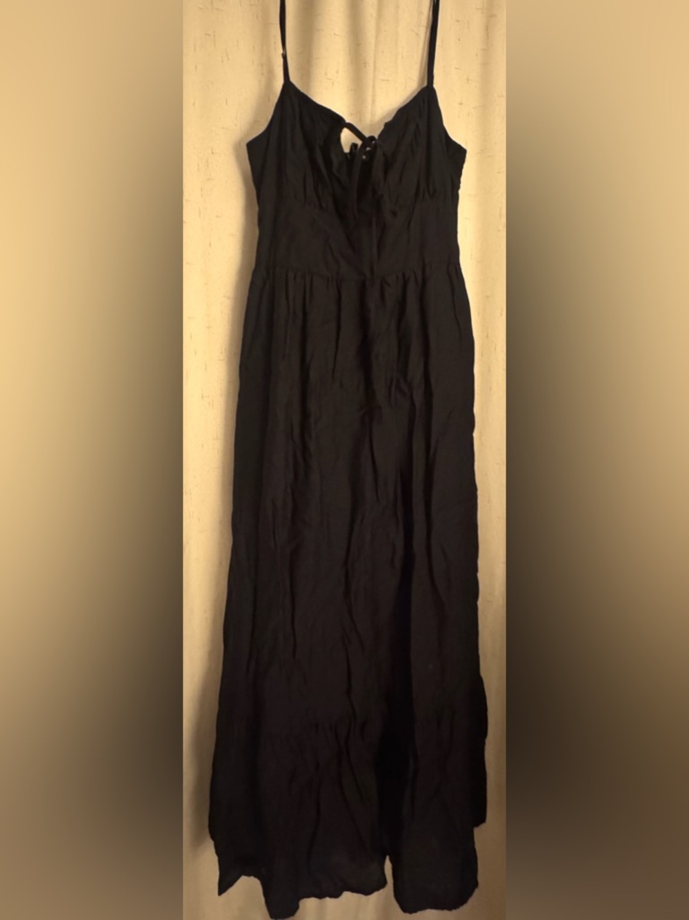 Camilla Black Backless Maxi Dress